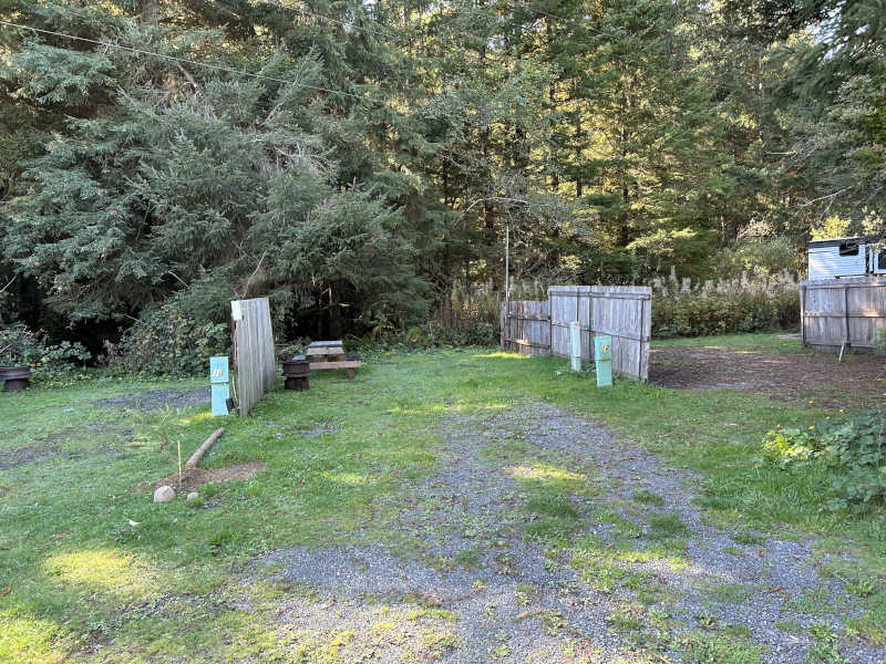 Standard back-in RV site #12