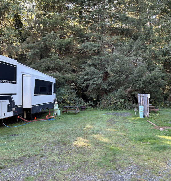 Standard back-in RV site #13